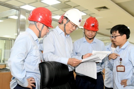 公司領(lǐng)導(dǎo)赴臺電督導(dǎo)迎峰度夏能源保供工作